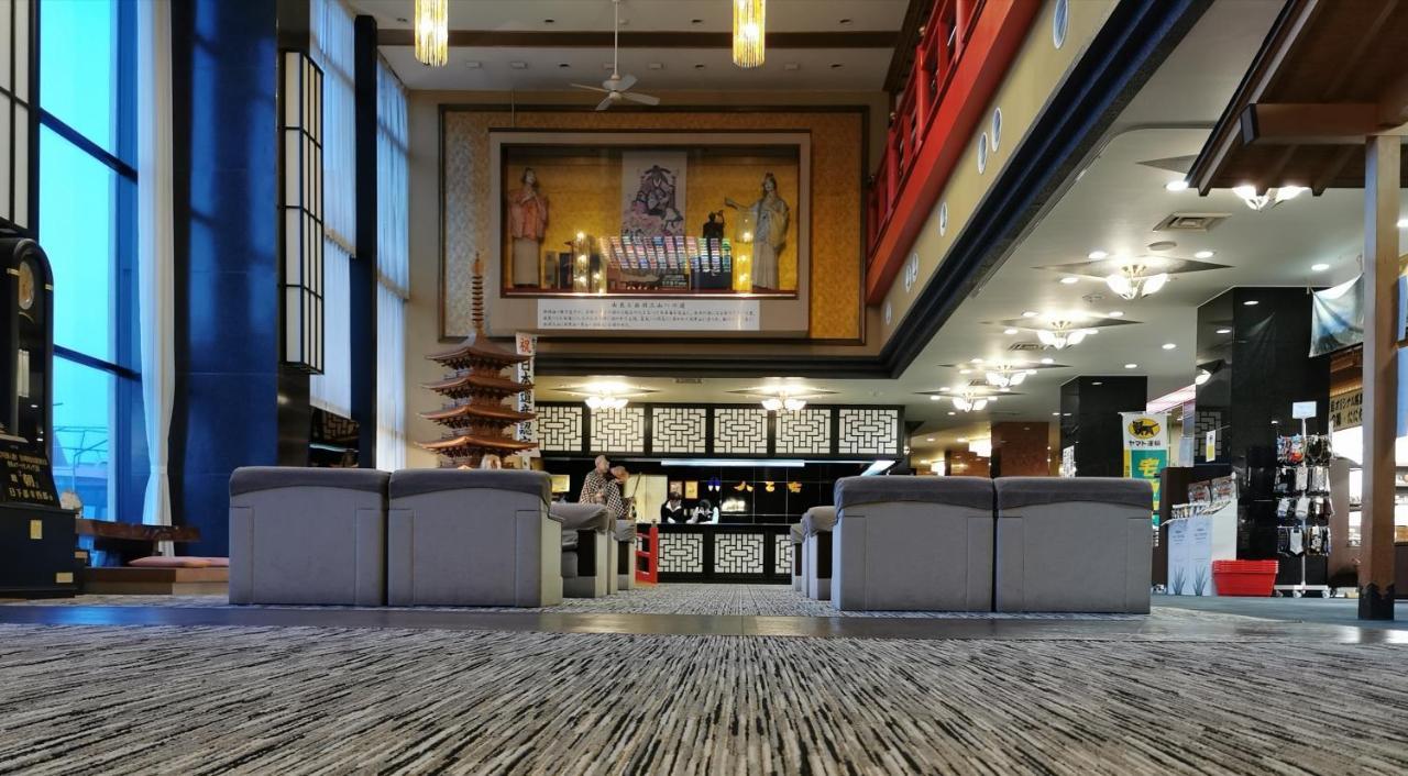Yura Onsen Yaotome Hotell Tsuruoka Exteriör bild