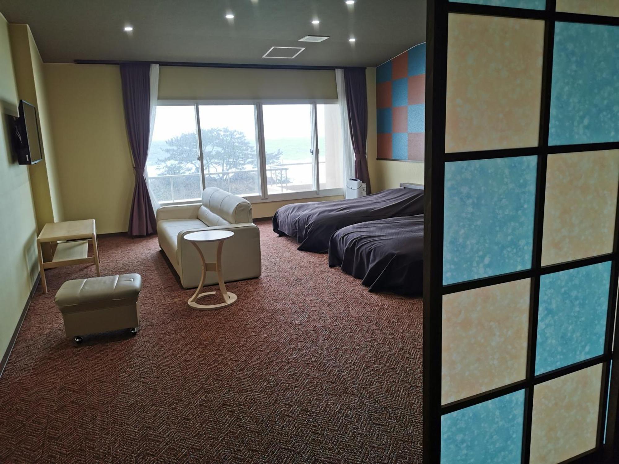 Yura Onsen Yaotome Hotell Tsuruoka Exteriör bild
