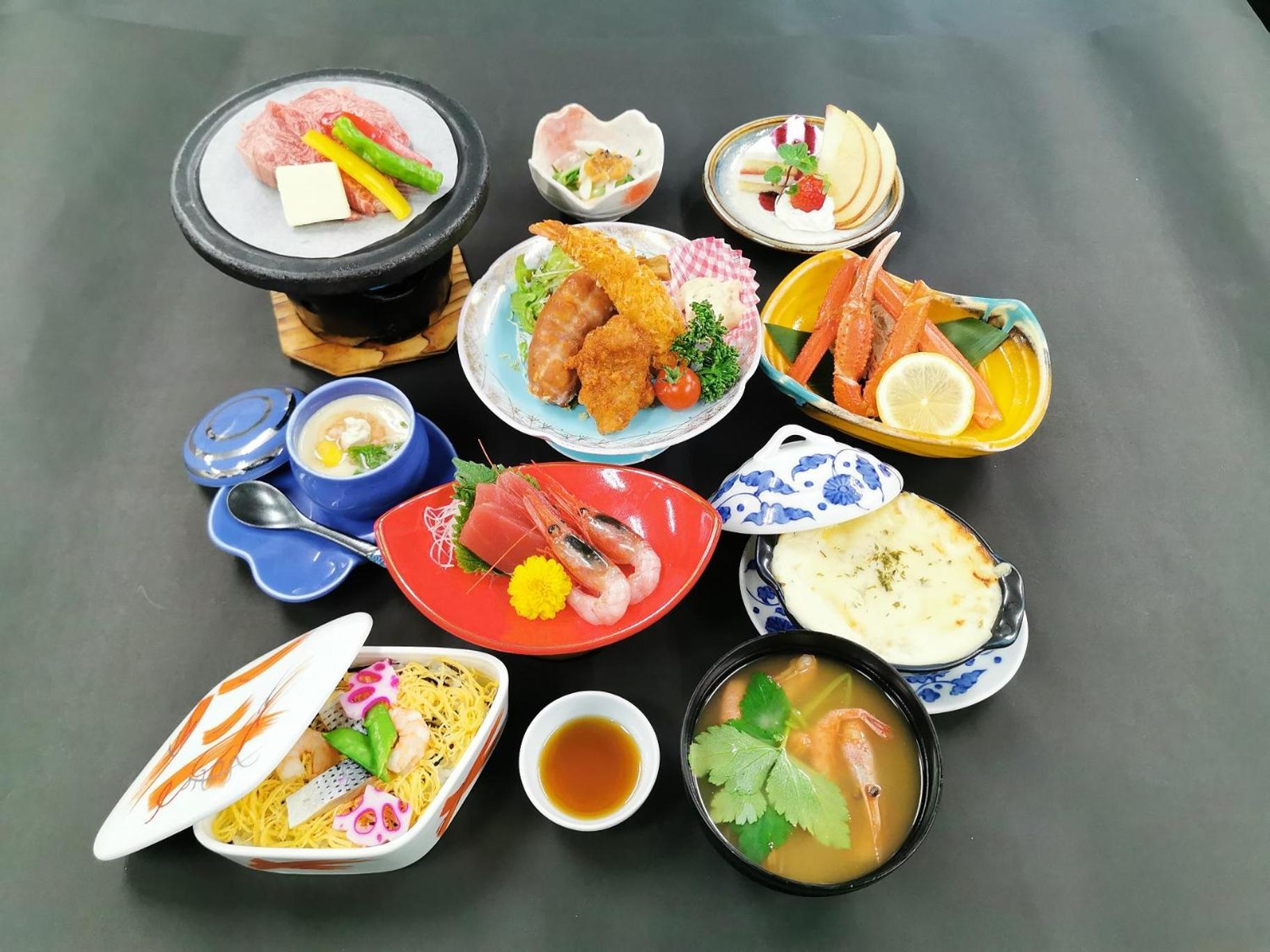 Yura Onsen Yaotome Hotell Tsuruoka Exteriör bild