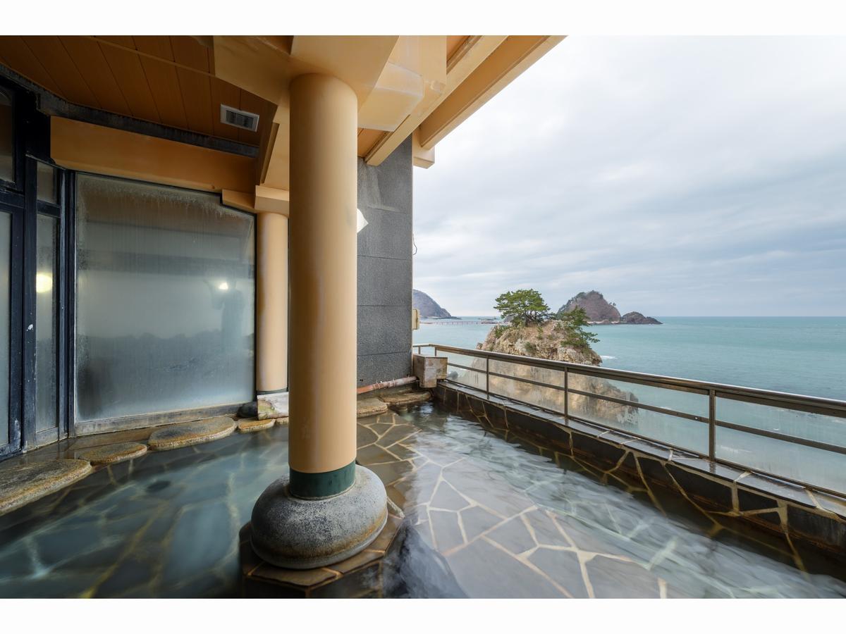Yura Onsen Yaotome Hotell Tsuruoka Exteriör bild